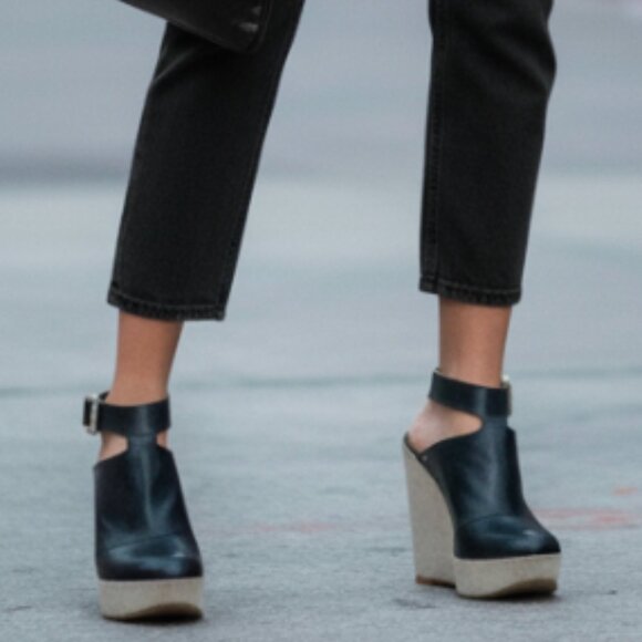 SUPER RARE MAKI UEHARA TOKYO WEDGE PLATFORMS - Picture 5 of 6